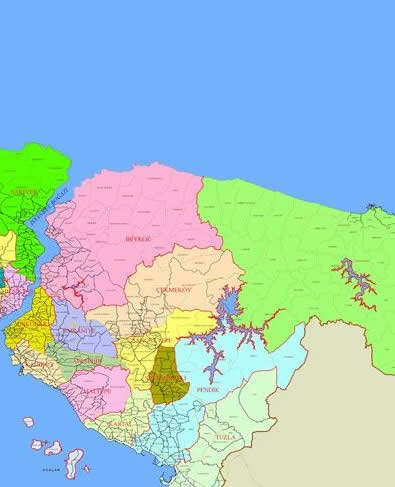 HİZMET BÖLGELERİMİZ